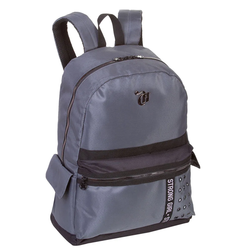 Mochila Grande Capricho Street Army - Verde
