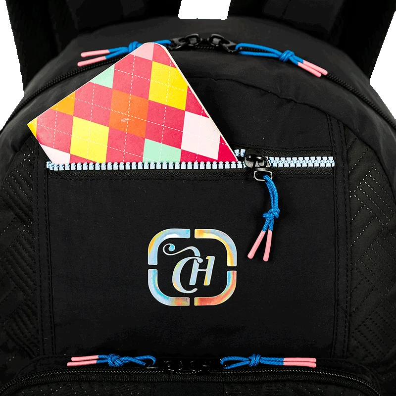 Mochila Grande Capricho Vibes - Preto
