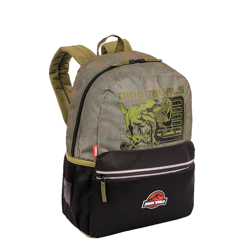 Mochila Grande Jurassic Rivals - Colorido
