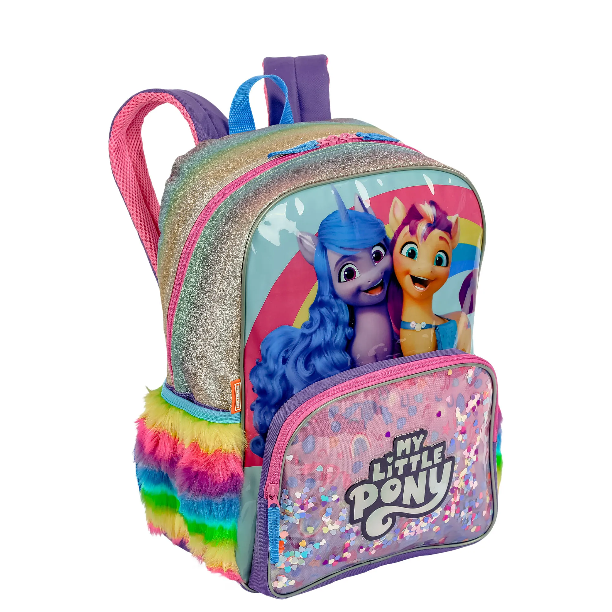 Mochila Grande My Little Pony Confete - Colorido