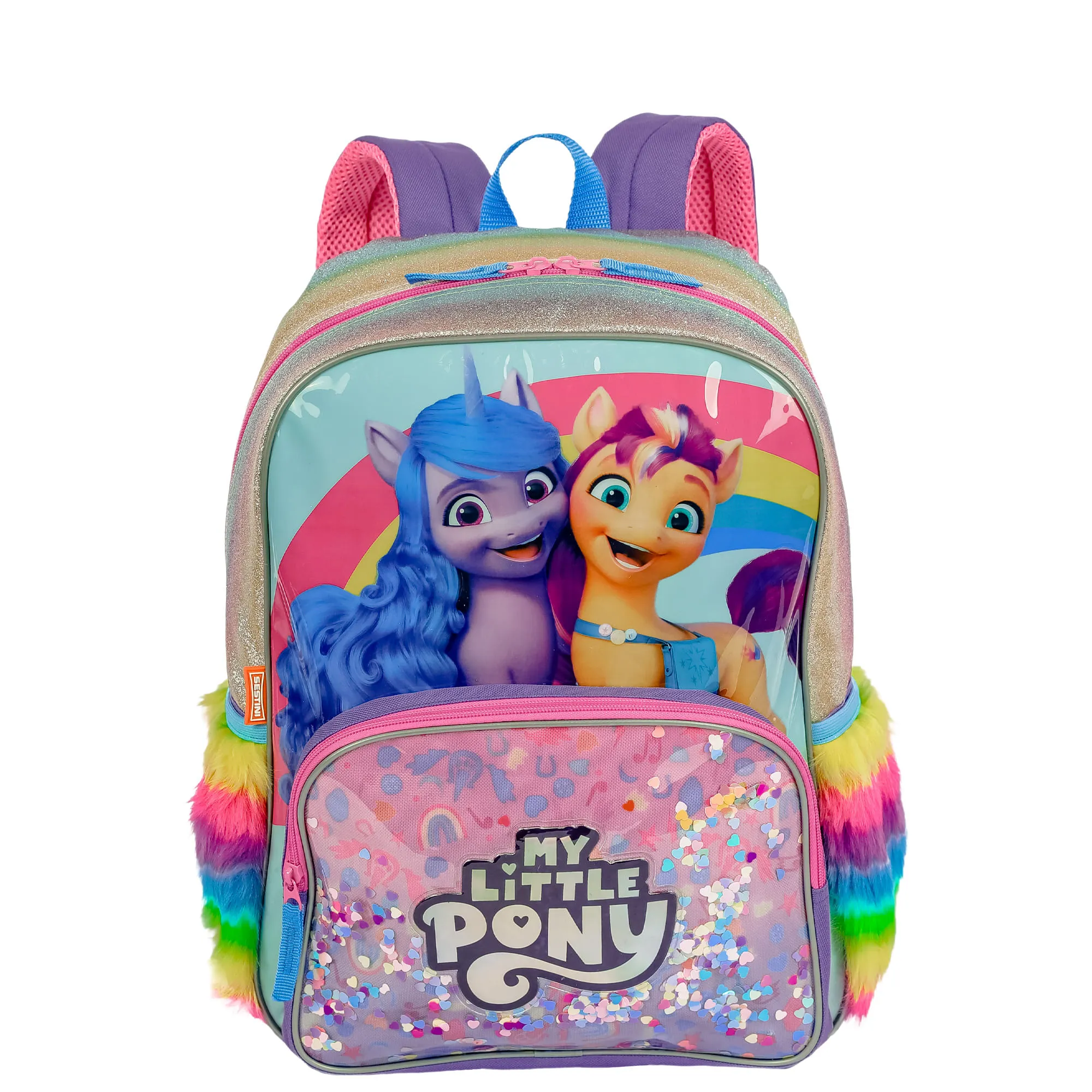 Mochila Grande My Little Pony Confete - Colorido