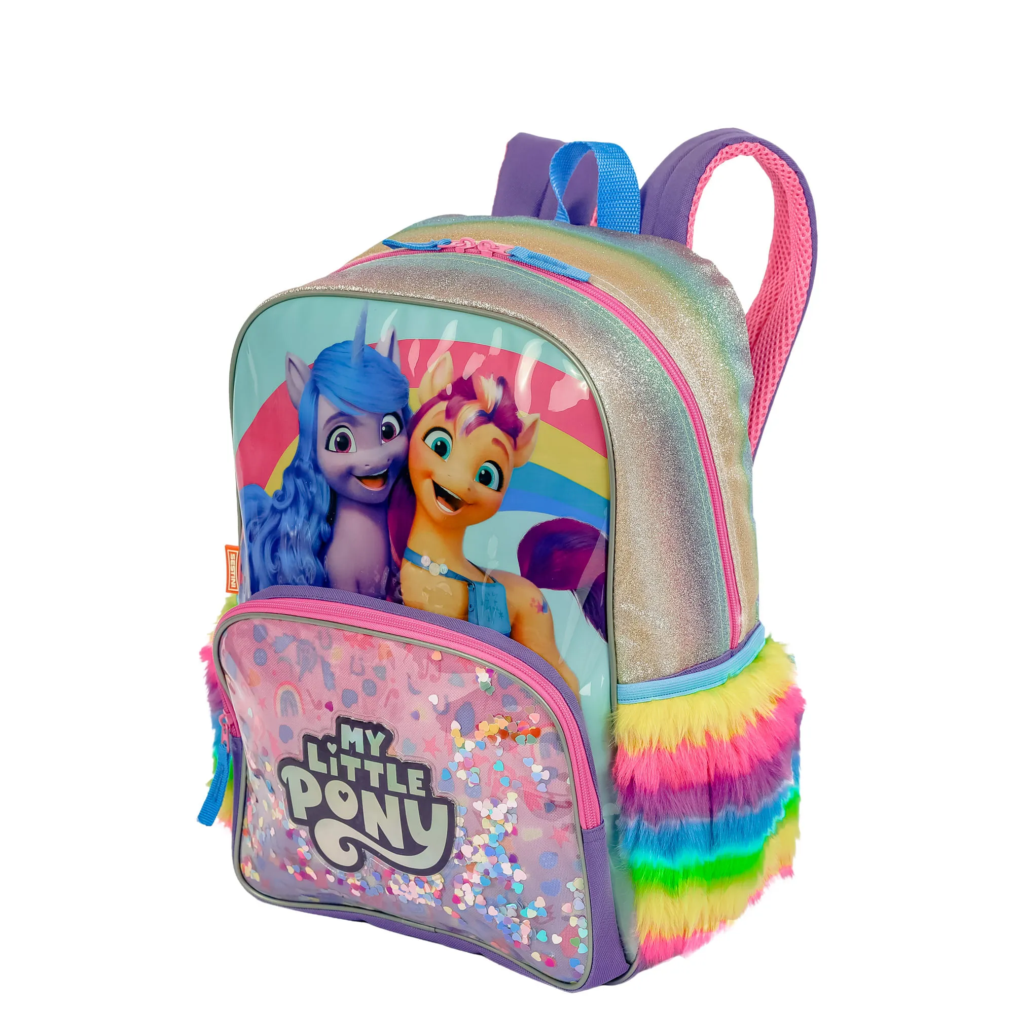 Mochila Grande My Little Pony Confete - Colorido