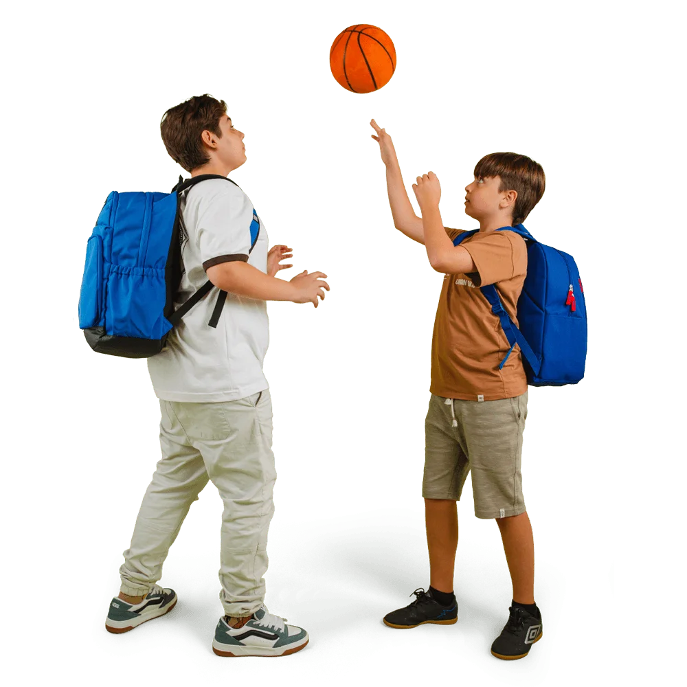 Mochila Grande NBA - Azul Marinho