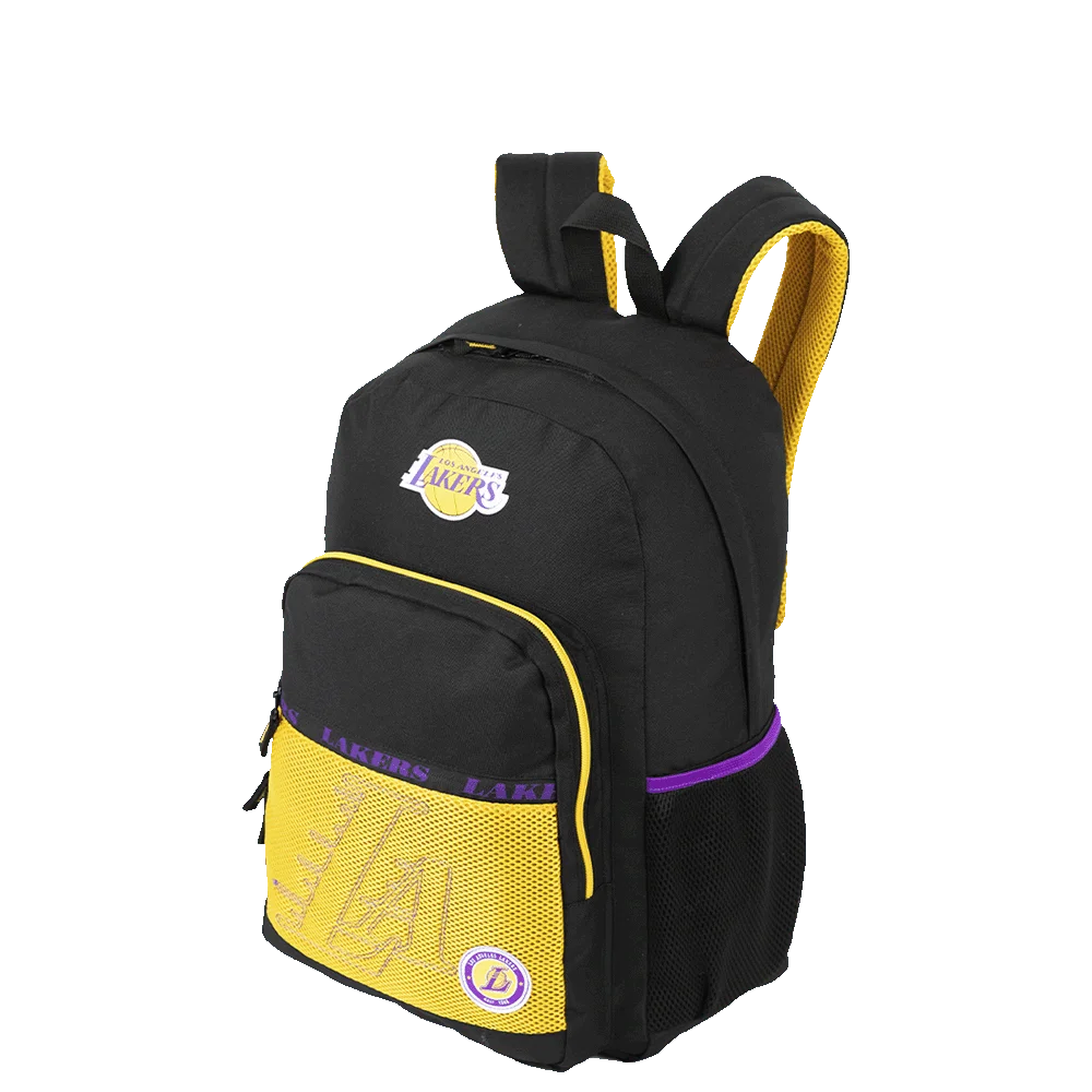Mochila Grande NBA Legend- Lakers Preto