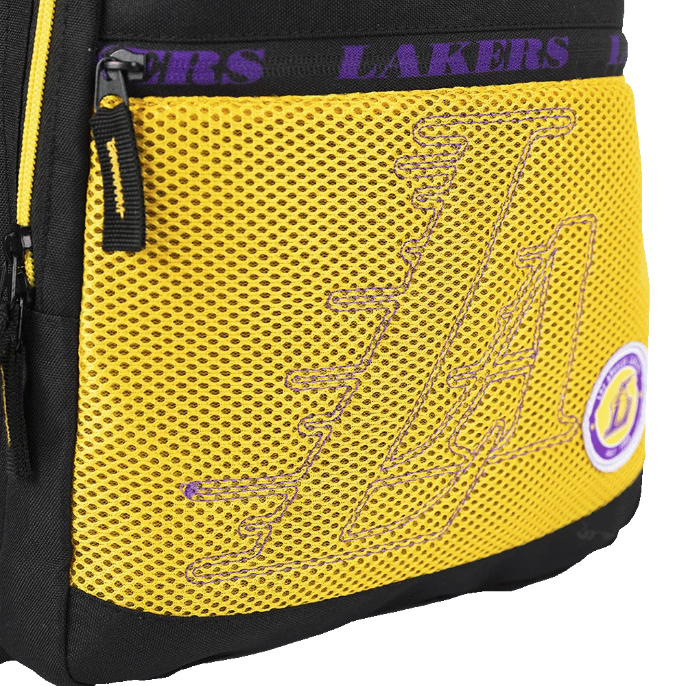 Mochila Grande NBA Legend- Lakers Preto