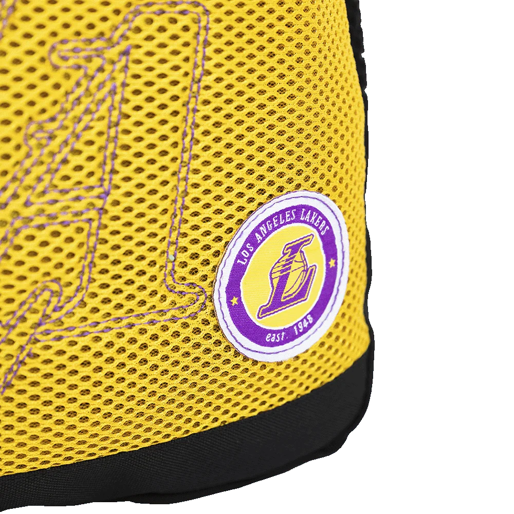 Mochila Grande NBA Legend- Lakers Preto