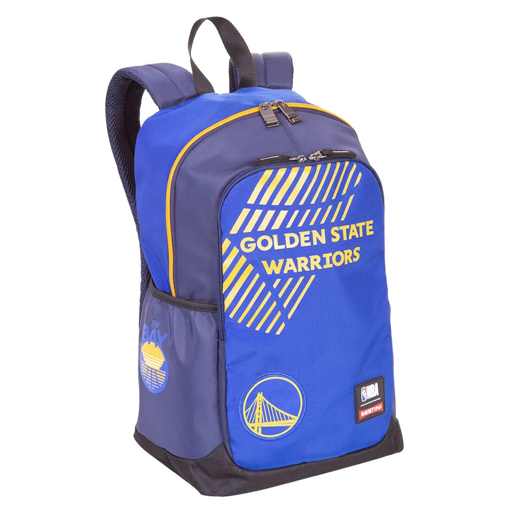 Mochila Grande NBA Magic Golden State Warriors - Azul