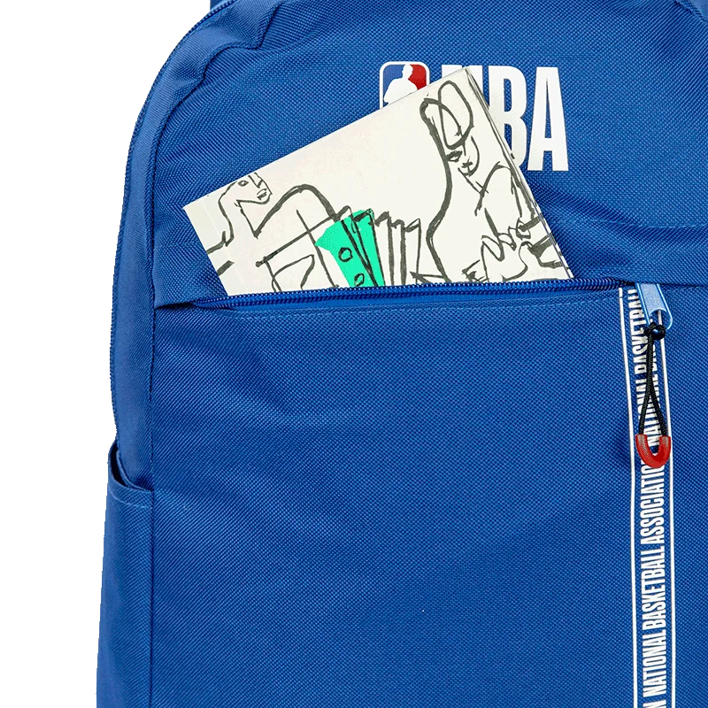 Mochila Grande Nba Basics - Azul
