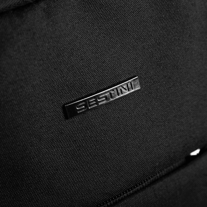 Mochila Grande Notebook 15,6 Sestini City I - Preto