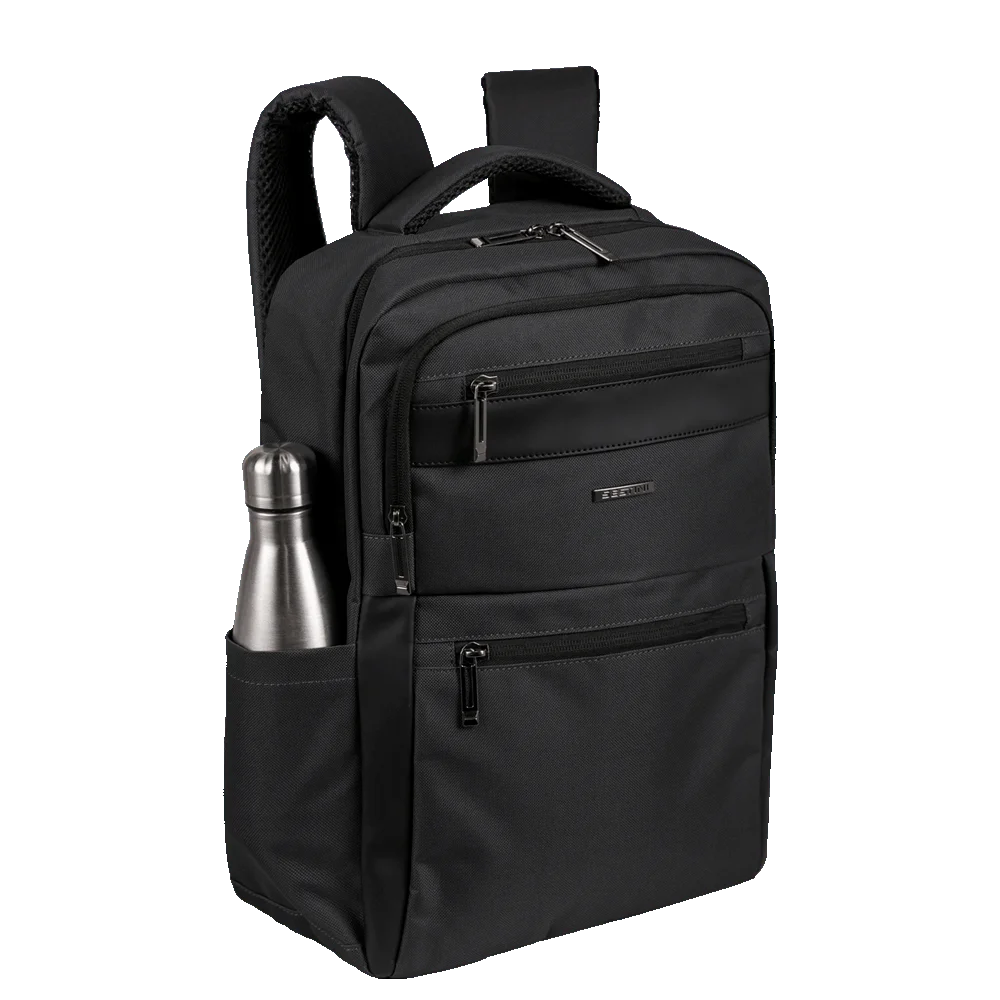 Mochila Grande Notebook 15,6 Sestini City IV - Preto