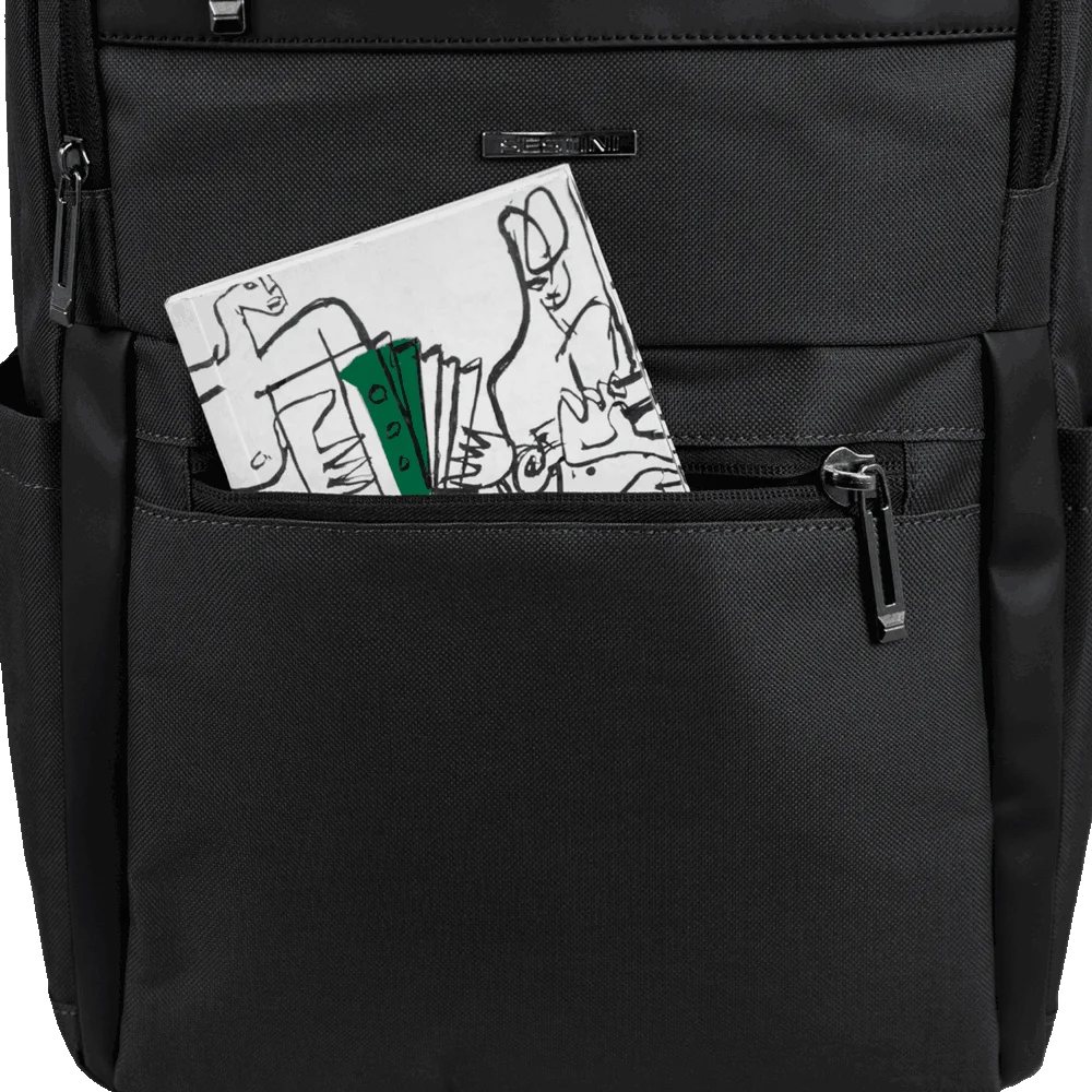 Mochila Grande Notebook 15,6 Sestini City IV - Preto