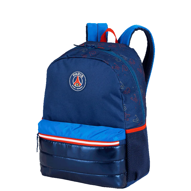 Mochila Grande PSG Plus Stripes - Colorido