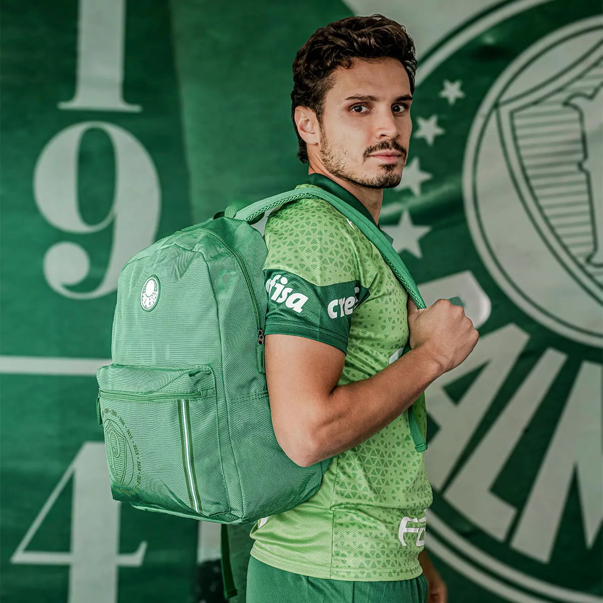 Mochila Grande Palmeiras X01 Alviverde - Verde