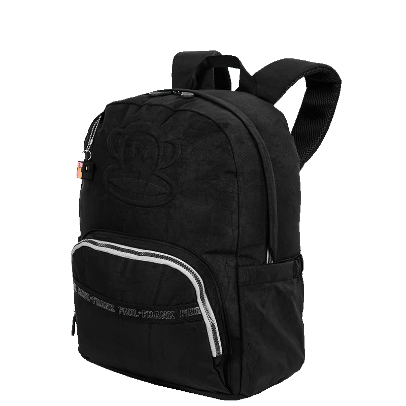 Mochila Grande Paul Frank Classics - Cinza Chumbo