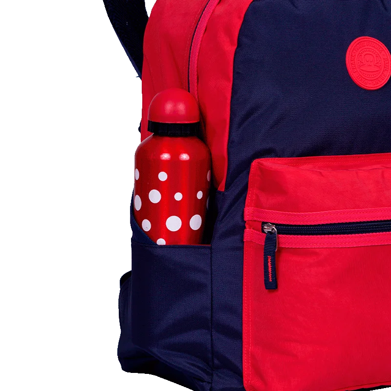 Mochila Grande Paul Frank Customs Color Block