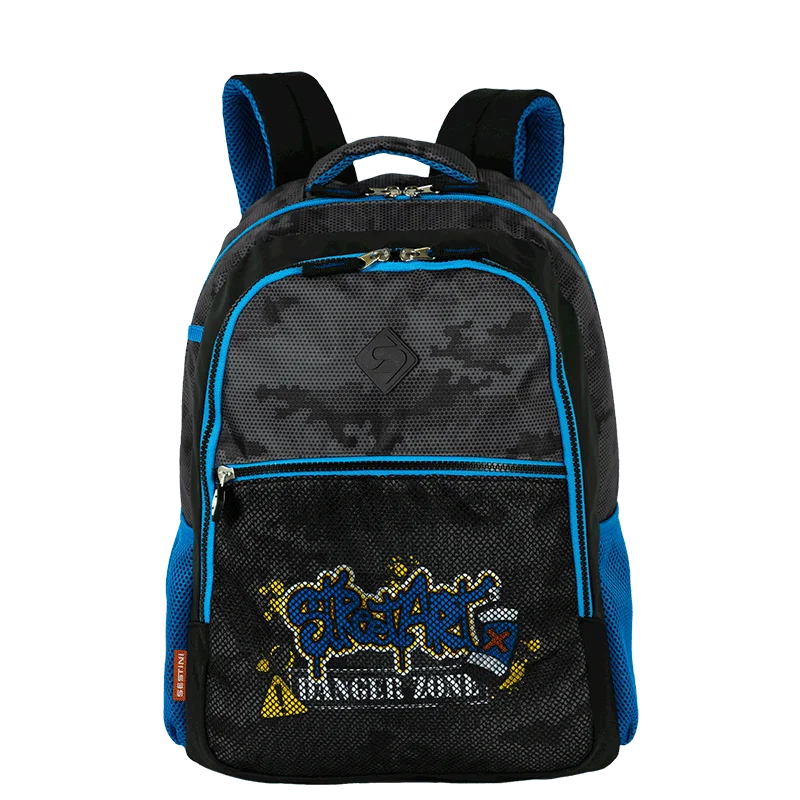 Mochila Grande Sestini Grafitti - Colorido