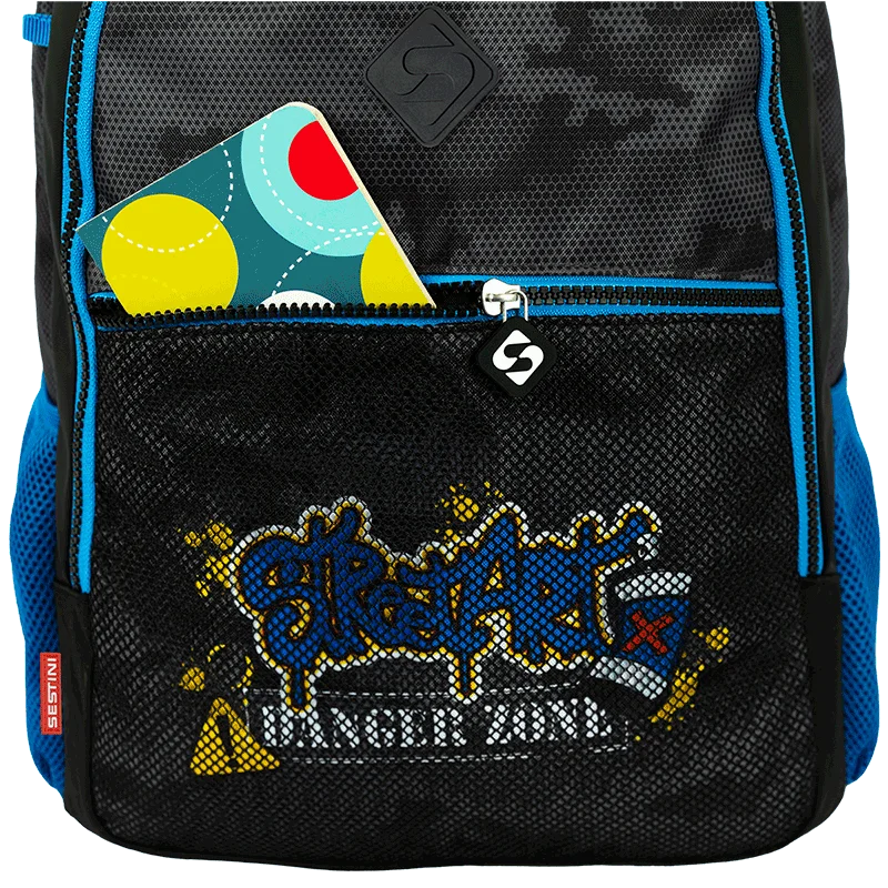 Mochila Grande Sestini Grafitti - Colorido