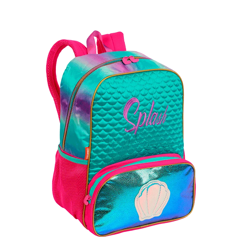 Mochila Grande Sestini Mermaid 2 - Colorido