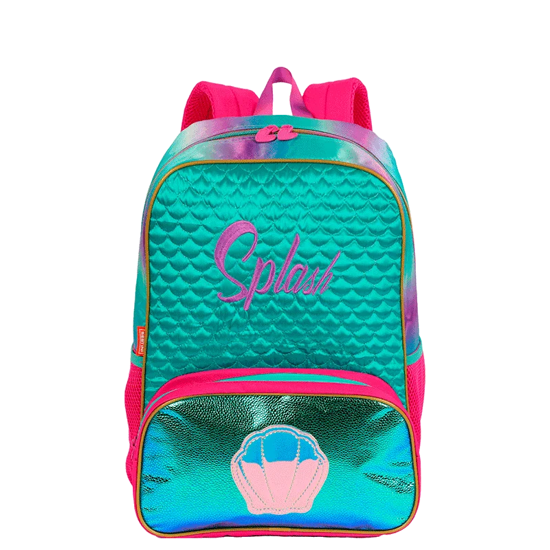 Mochila Grande Sestini Mermaid 2 - Colorido