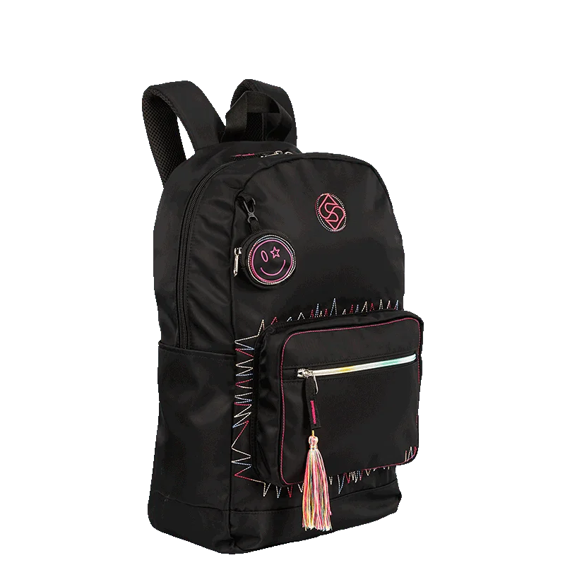 Mochila Grande Sestini Trend - Preto