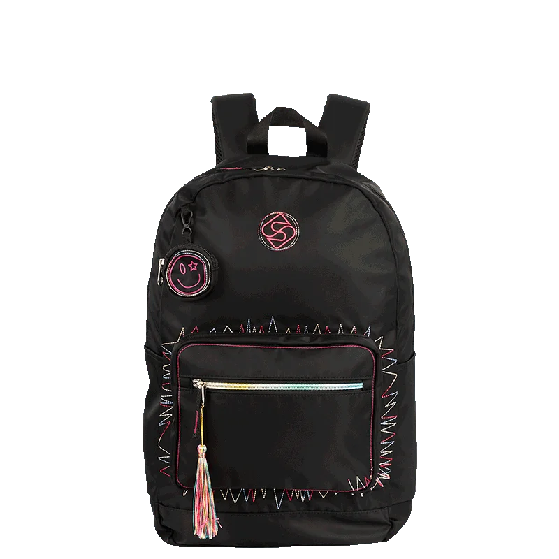 Mochila Grande Sestini Trend - Preto