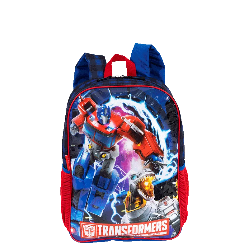 Mochila Grande Transformers Optimus - Colorido