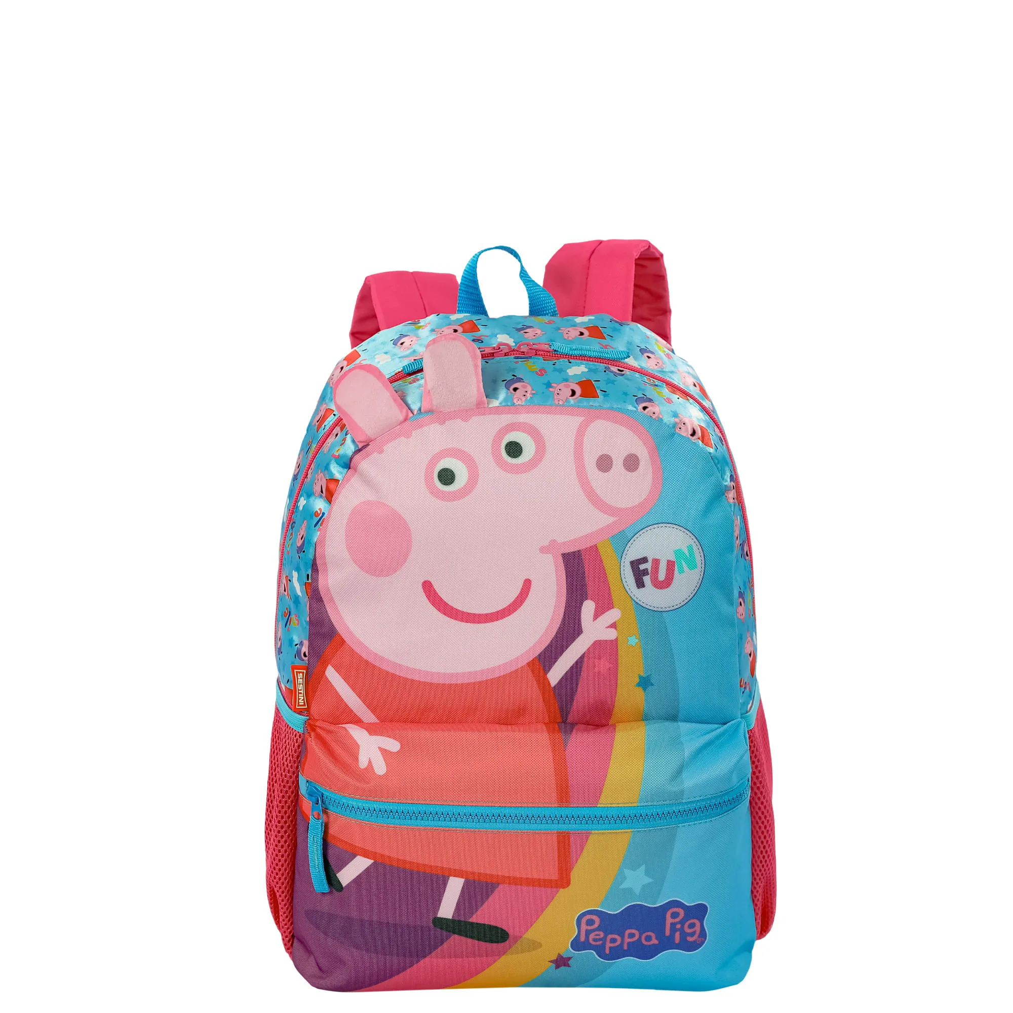 Mochila Média Peppa M Plus Core - Colorido