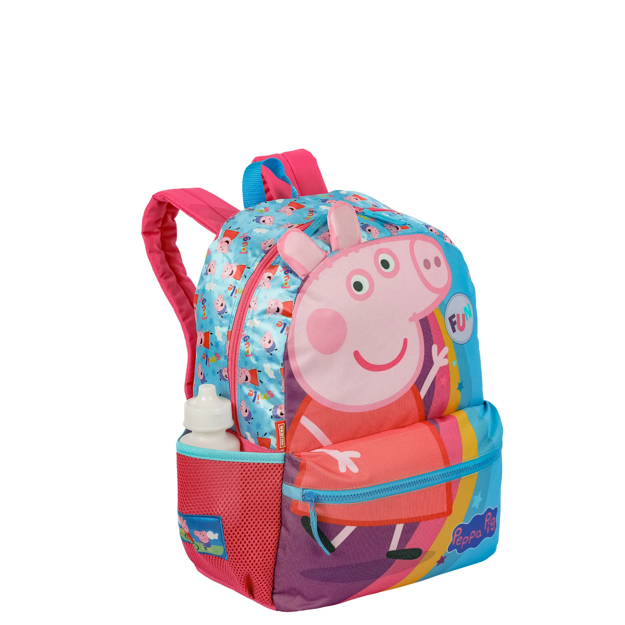 Mochila Média Peppa M Plus Core - Colorido