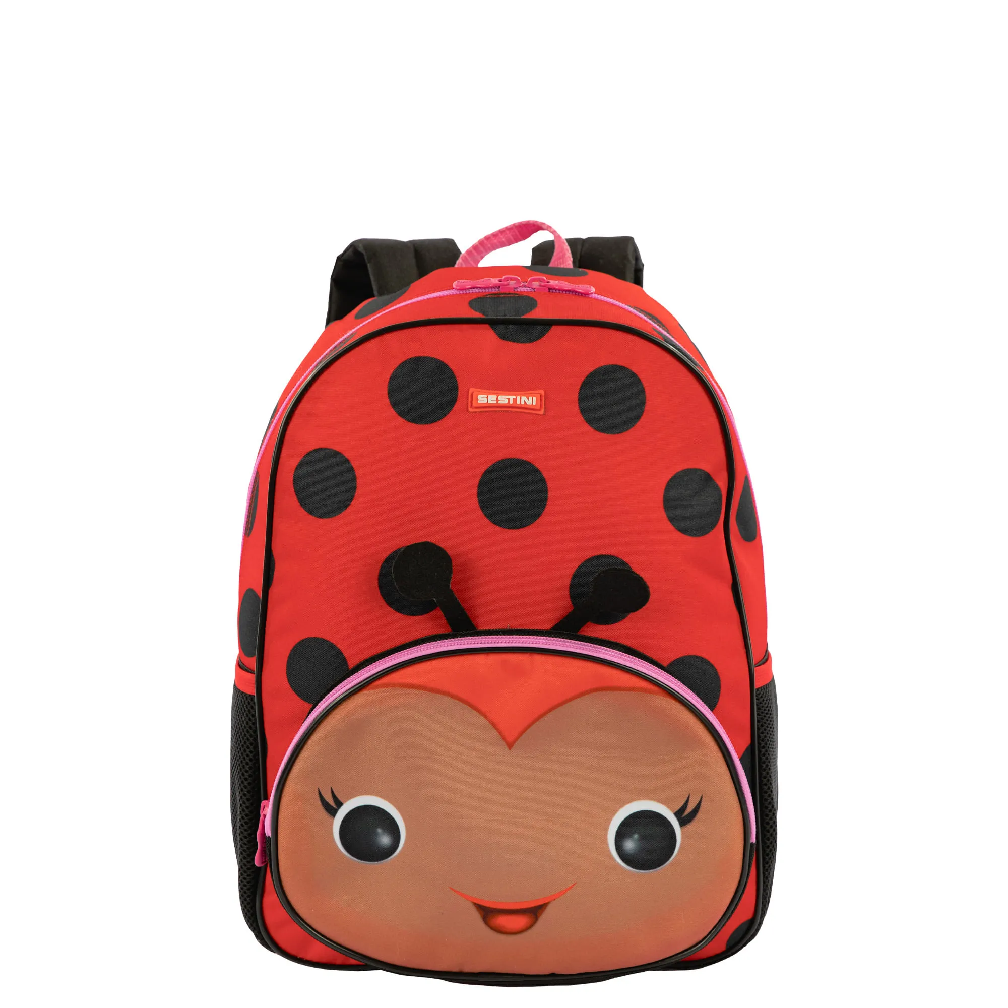 Mochila Média Sestini Kids Joaninha - Colorido