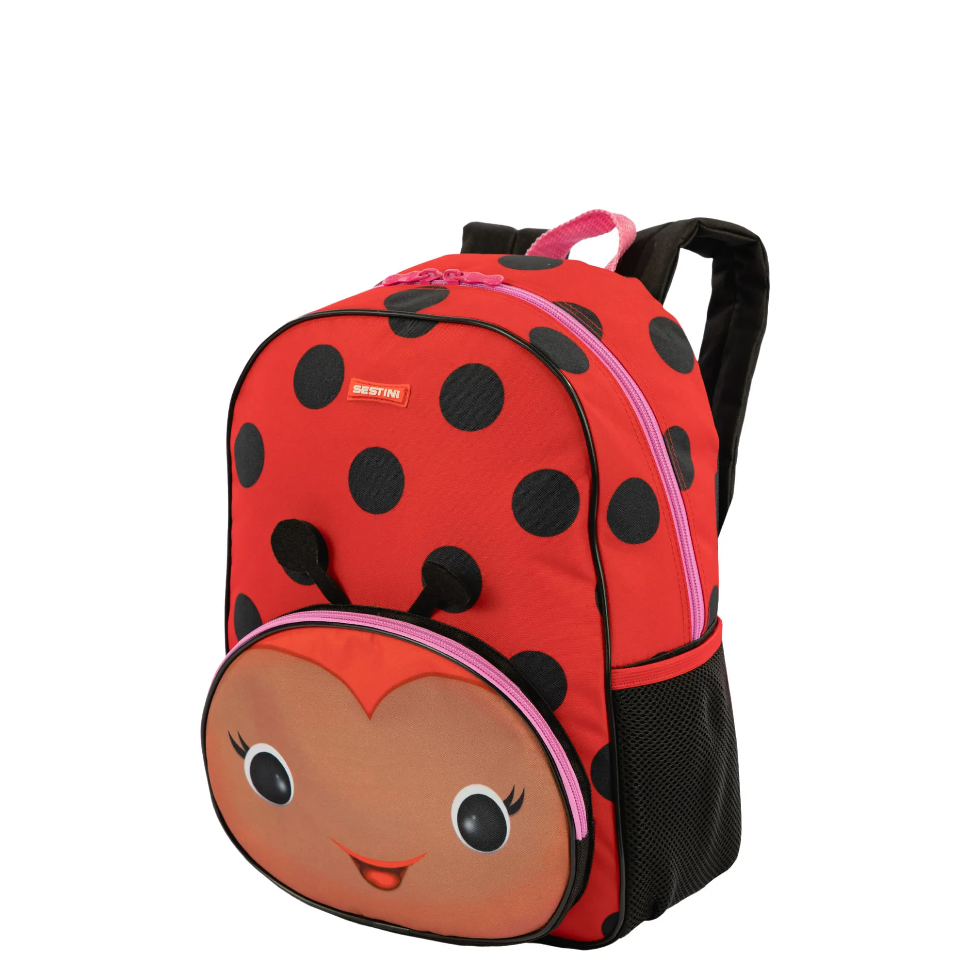 Mochila Média Sestini Kids Joaninha - Colorido