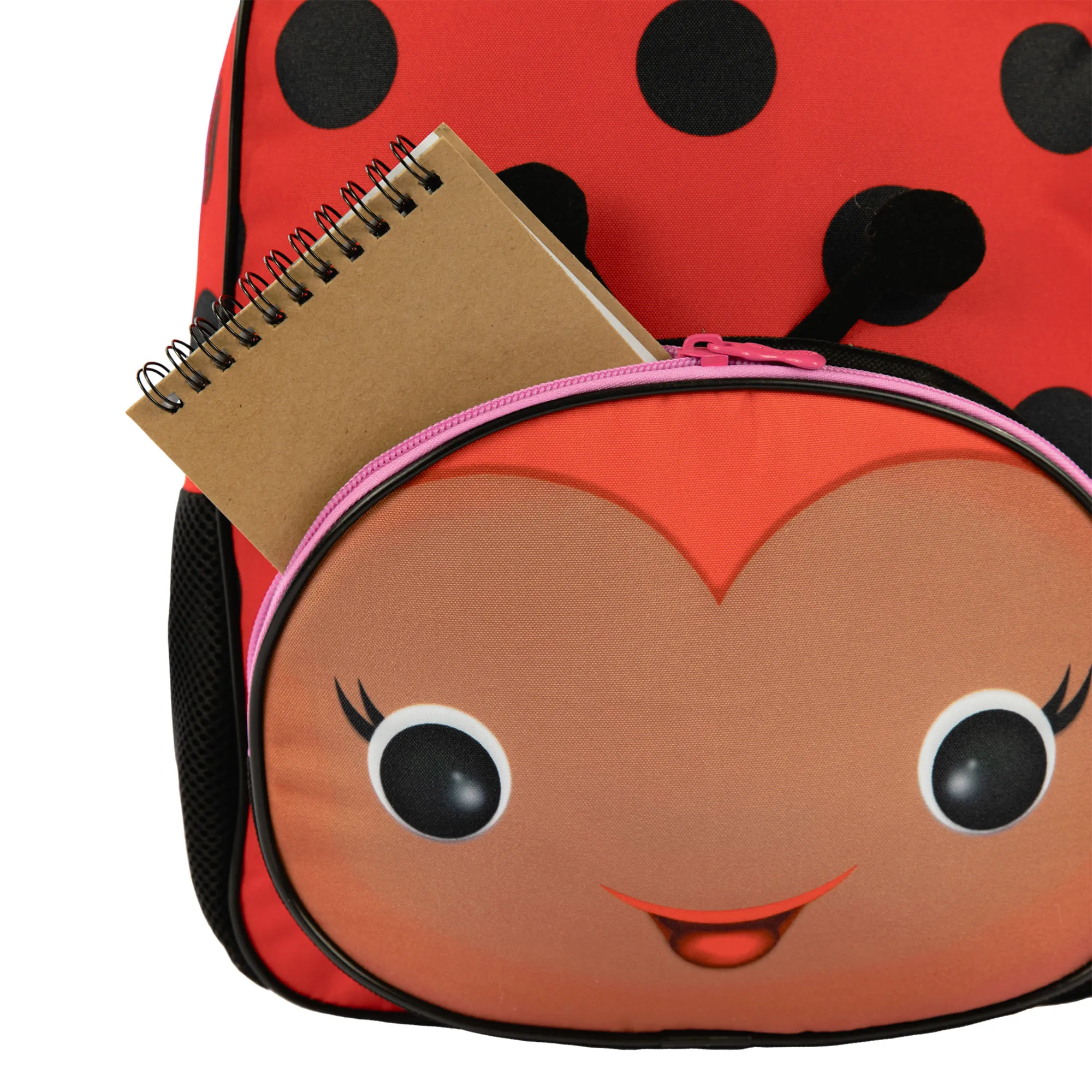 Mochila Média Sestini Kids Joaninha - Colorido