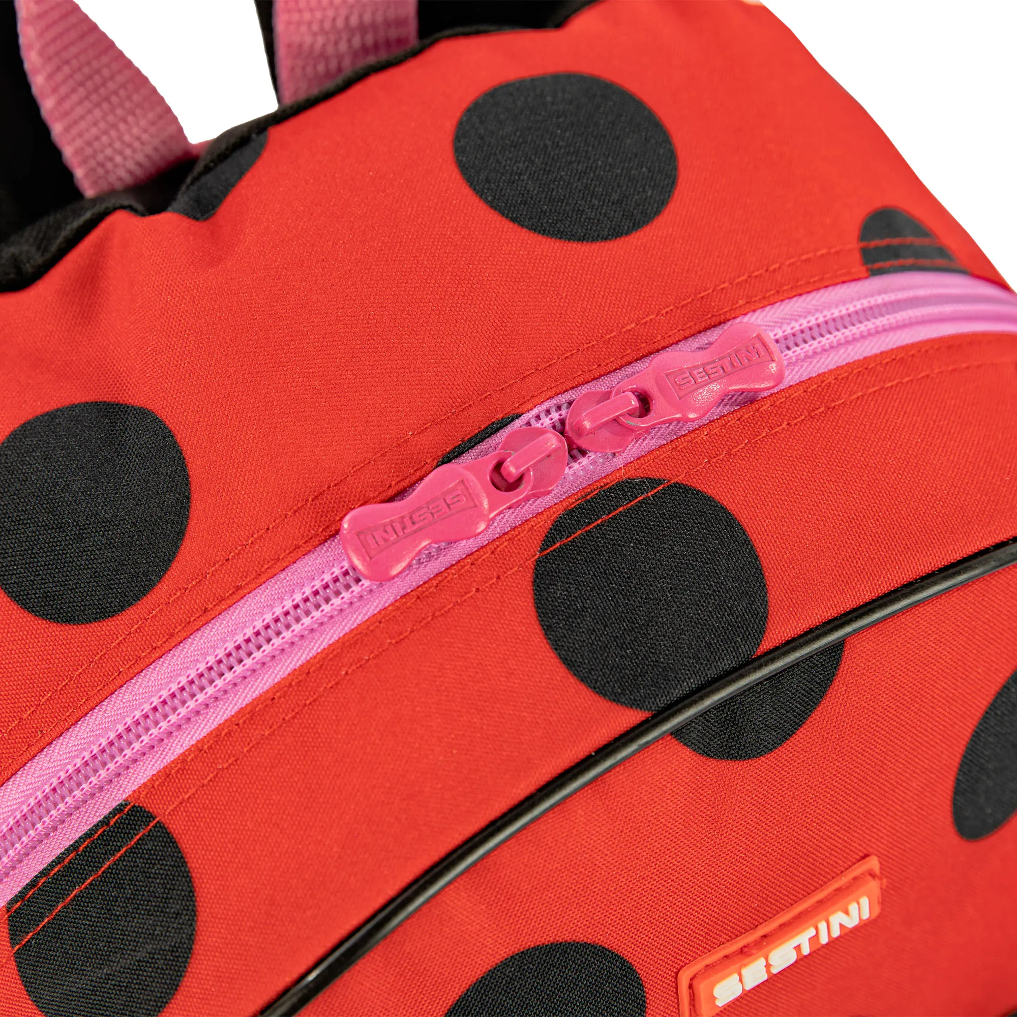 Mochila Média Sestini Kids Joaninha - Colorido