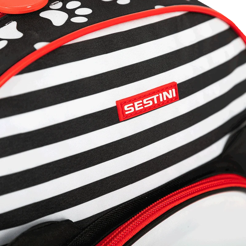 Mochila Média Sestini Kids Panda 4 - Colorido