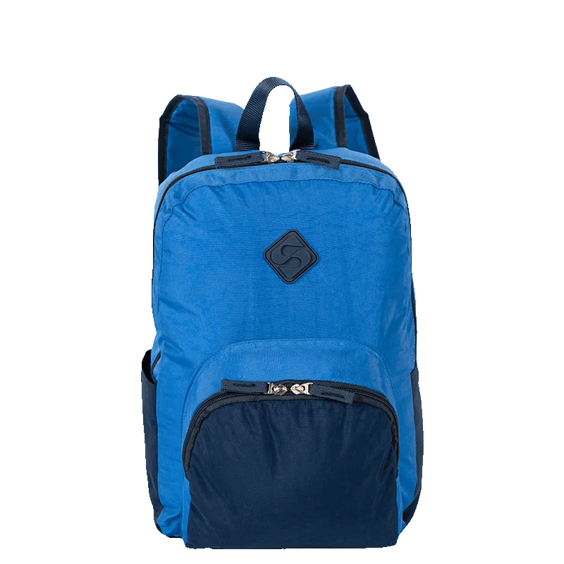 Mochila Sestini Happy Crinkle 2 Double - Azul