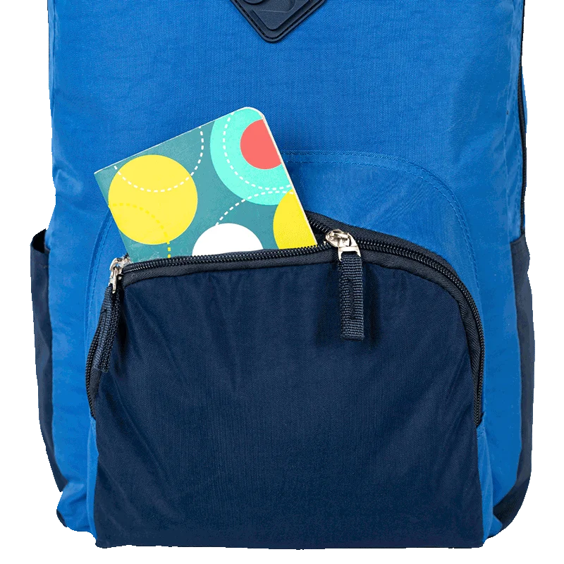 Mochila Sestini Happy Crinkle 2 Double - Azul