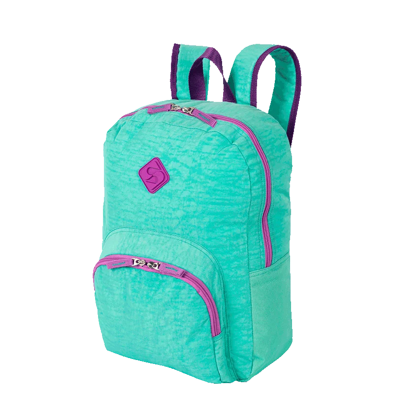 Mochila Sestini Happy Crinkle 2 Double Azul - Turquesa