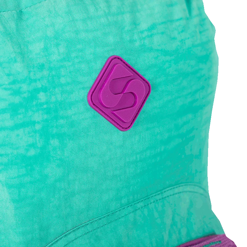 Mochila Sestini Happy Crinkle 2 Double Azul - Turquesa