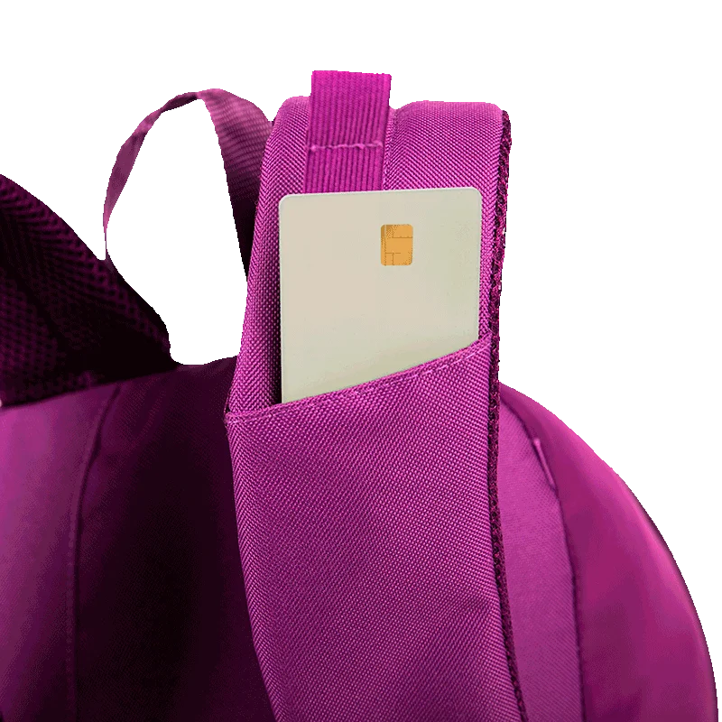 Mochila Sestini Magic 2 Roxo - Cintilante