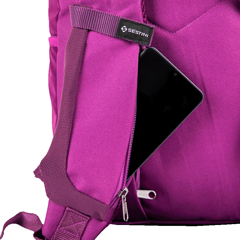 Mochila Sestini Magic 2 Roxo - Cintilante