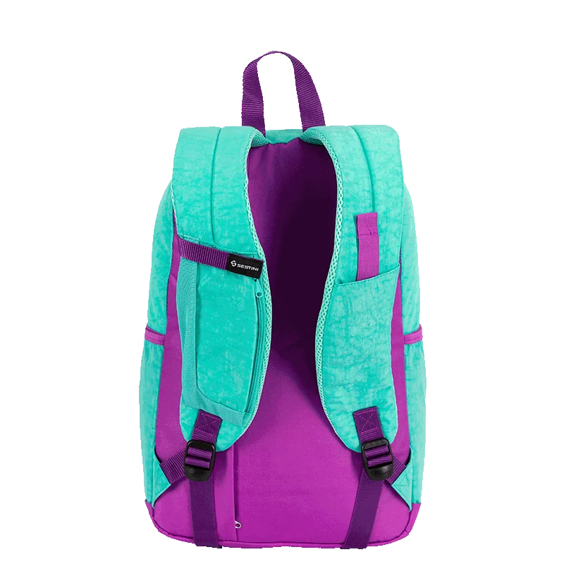 Mochila Sestini Magic Crinkle 2 Azul - Turquesa