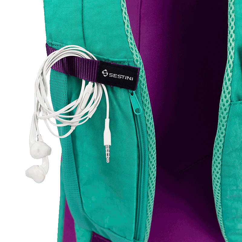 Mochila Sestini Magic Crinkle 2 Azul - Turquesa