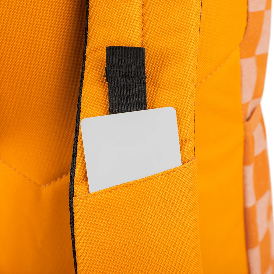 Mochila Sestini Magic Jeans Xadrez - Amarelo