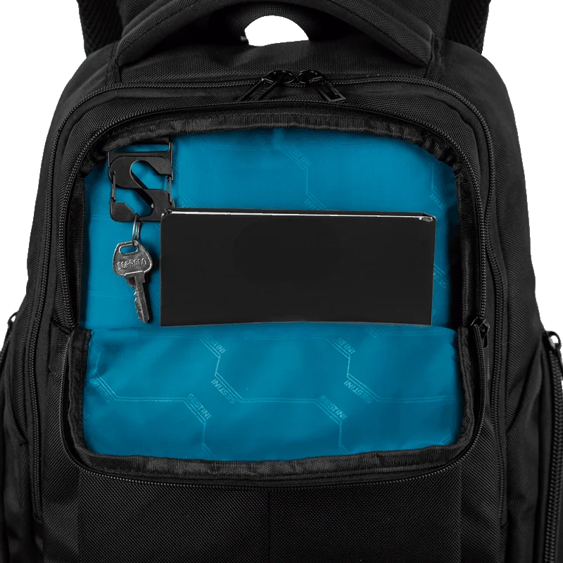 Mochila Slim Notebook 15,6 Sestini Nexus - Preto