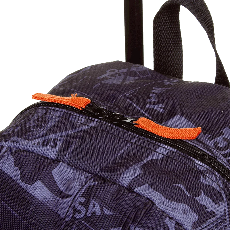 Mochila de Rodinha Grande Jurassic M Plus - Colorido