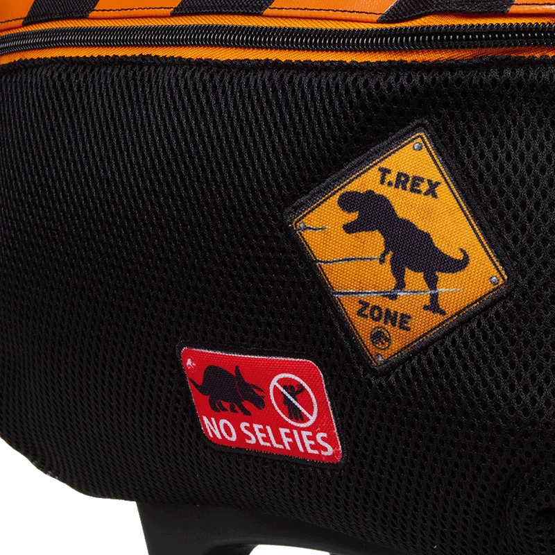 Mochila de Rodinha Grande Jurassic M Plus - Colorido