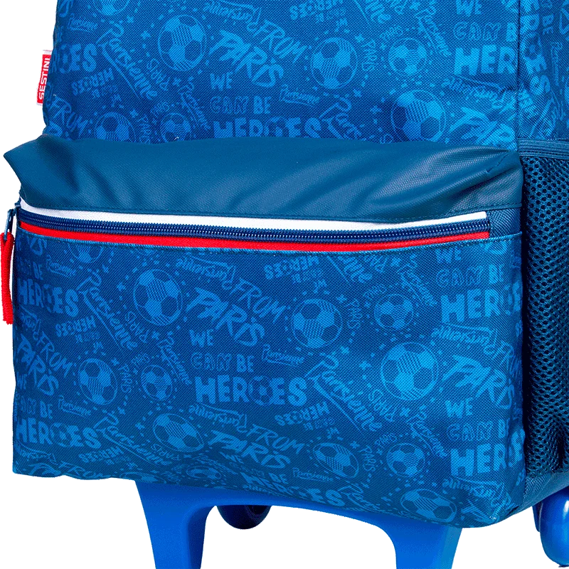 Mochila de Rodinha Grande PSG M Plus - Colorido