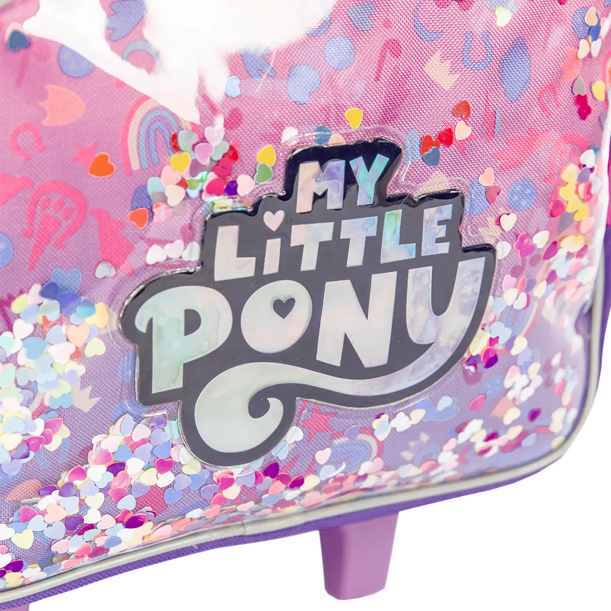 Mochilete Grande My Little Pony Confete - Colorido