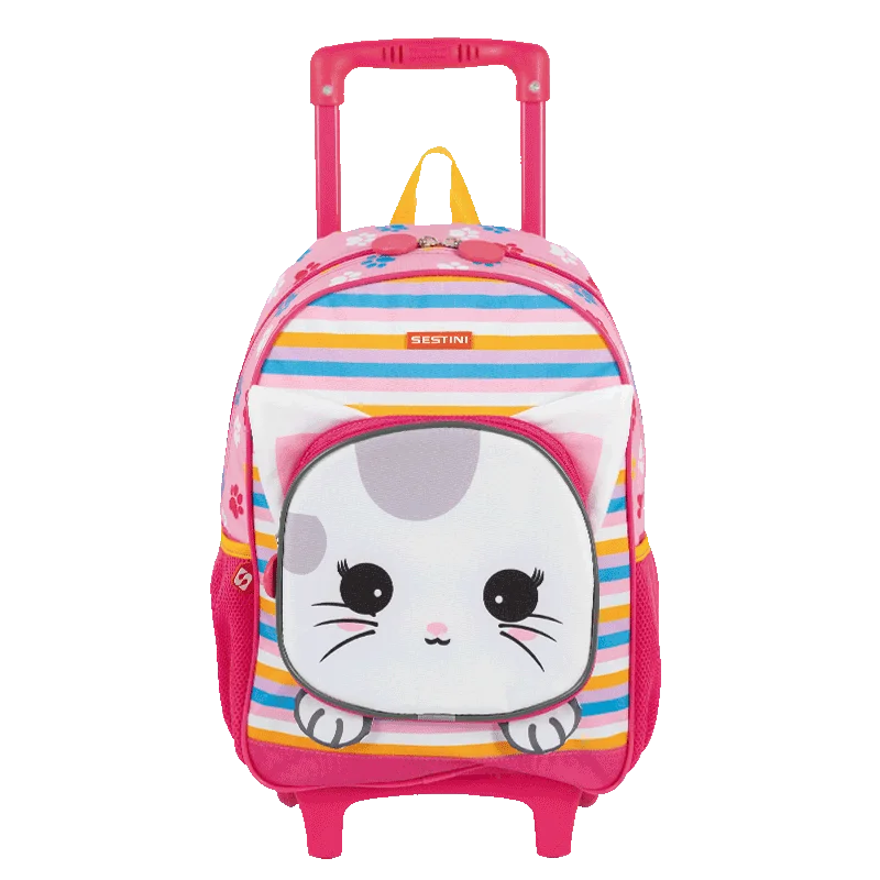 Mochilete Média Sestini Kids Cat 4 - Colorido