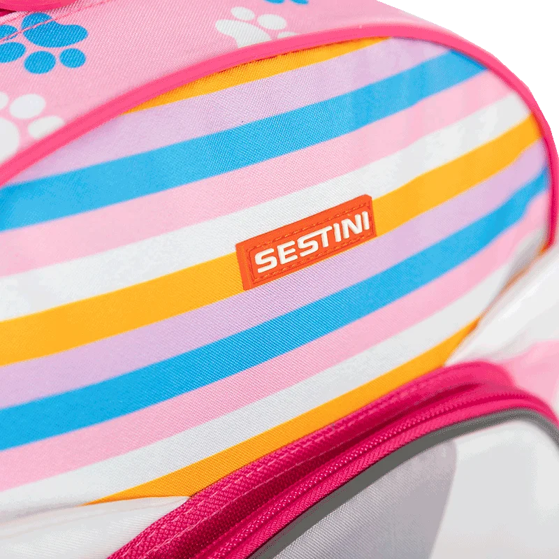 Mochilete Média Sestini Kids Cat 4 - Colorido