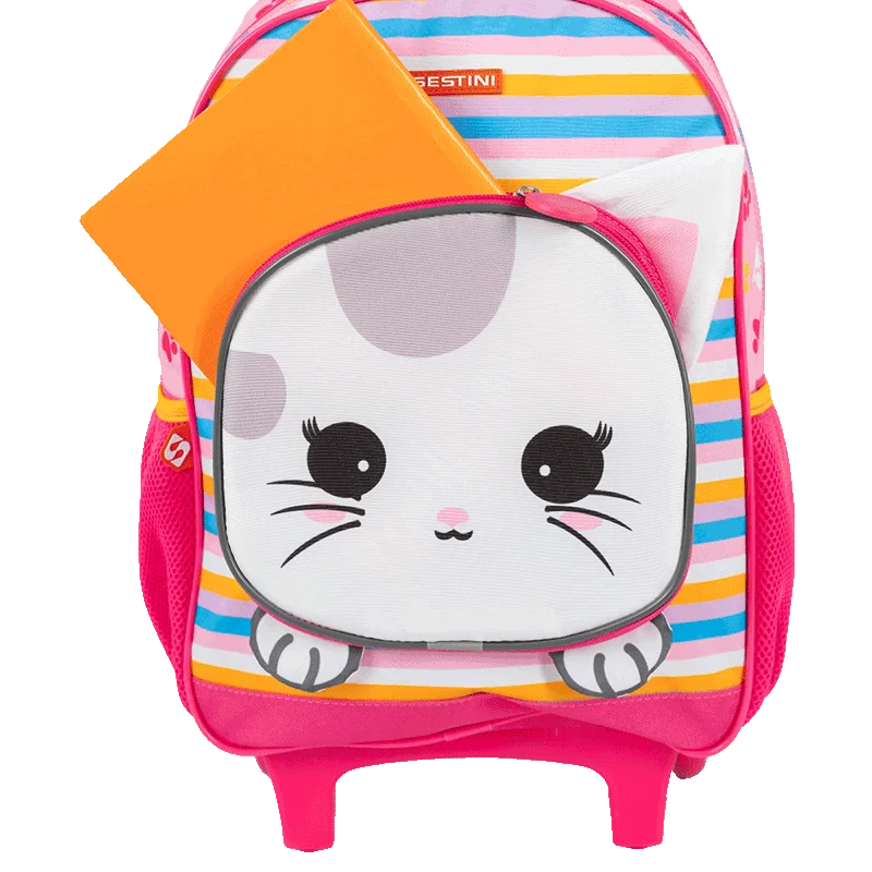 Mochilete Média Sestini Kids Cat 4 - Colorido